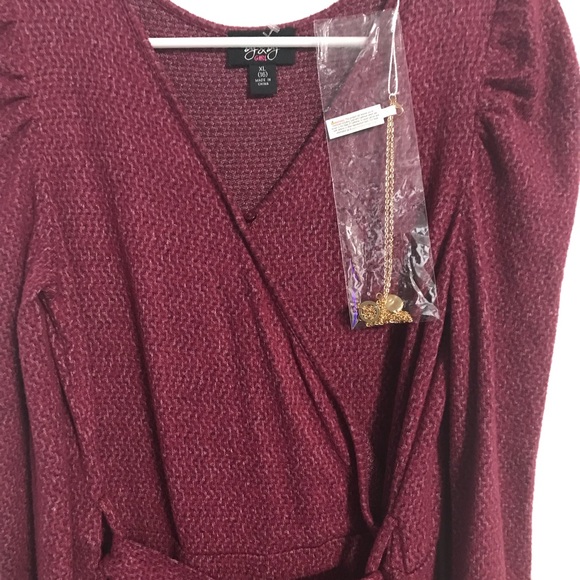 🆕JCPenney By& Bygirl's long-sleeved jumper adjustableto allbody types size XL16 - Picture 6 of 17